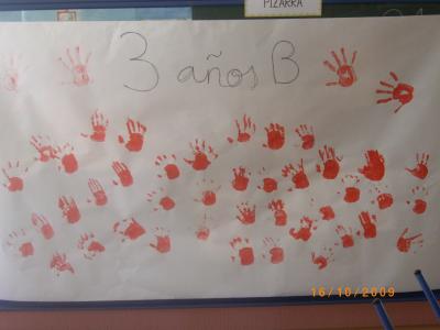 MANOS DE COLOR ROJO  3B
